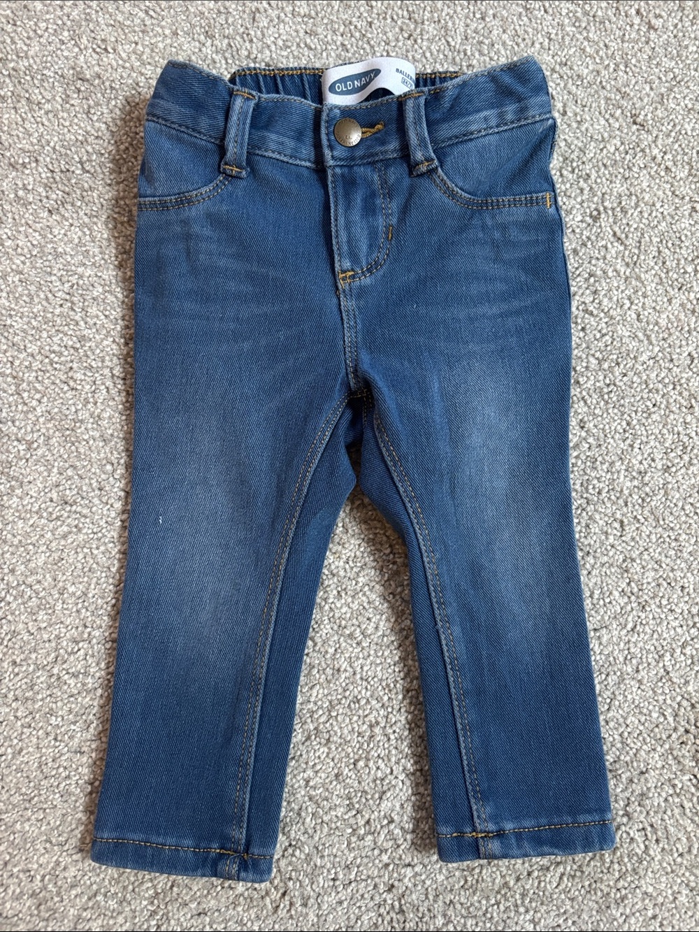 Old Navy Dark Blue Stretch Denim Jeans for Kids